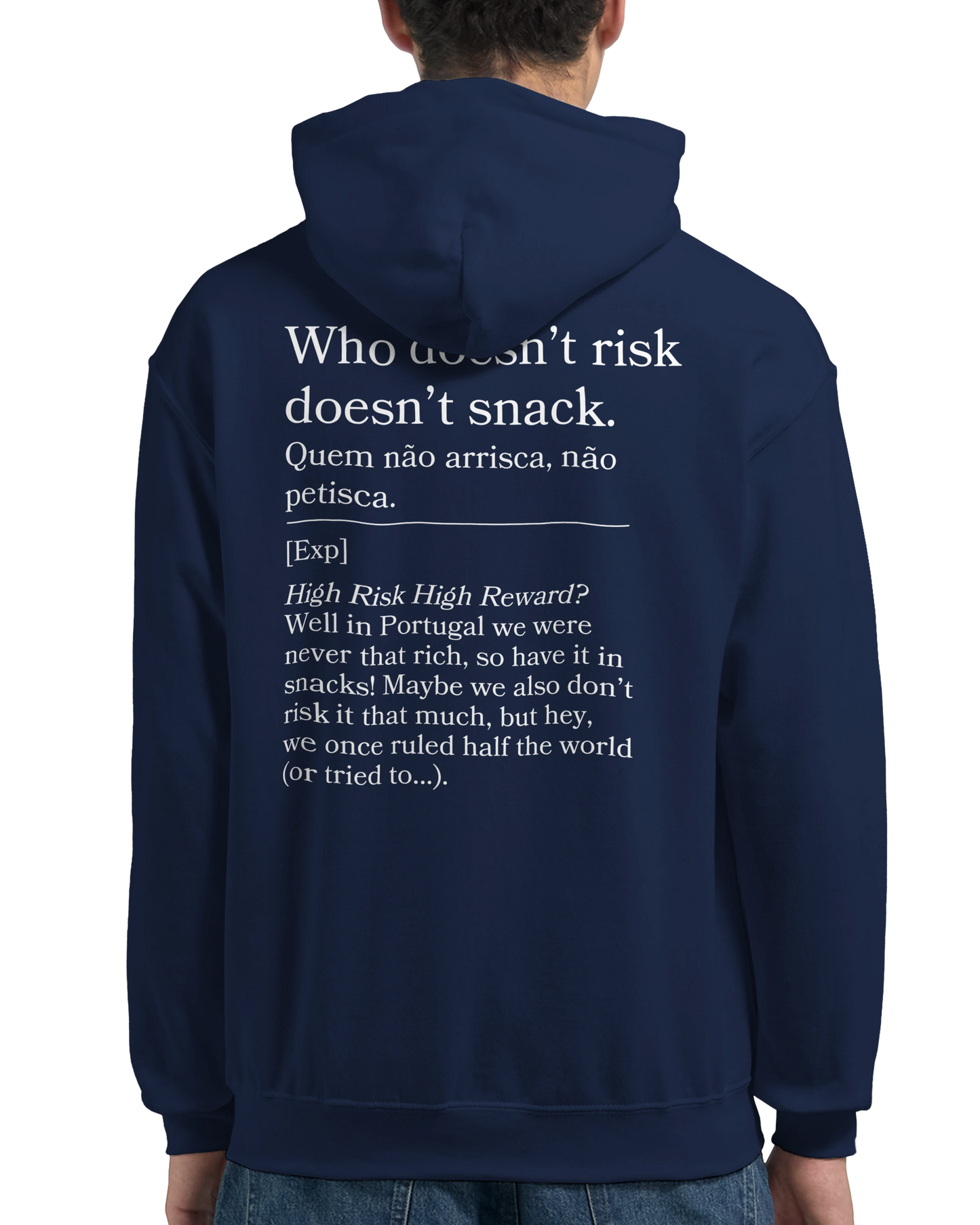 Who doesn't risk, doesn't snack - Hoodie