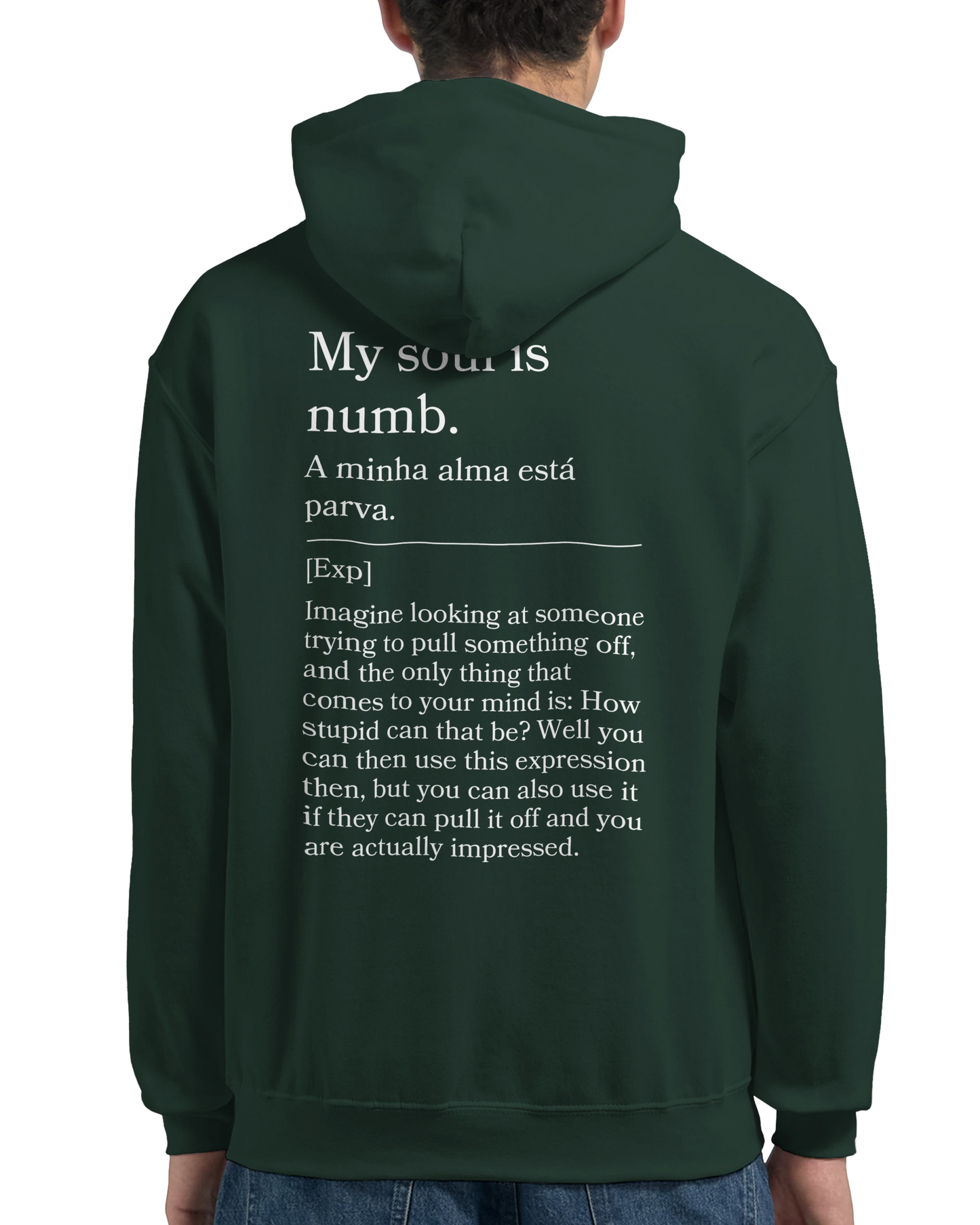 My soul is numb - Hoodie