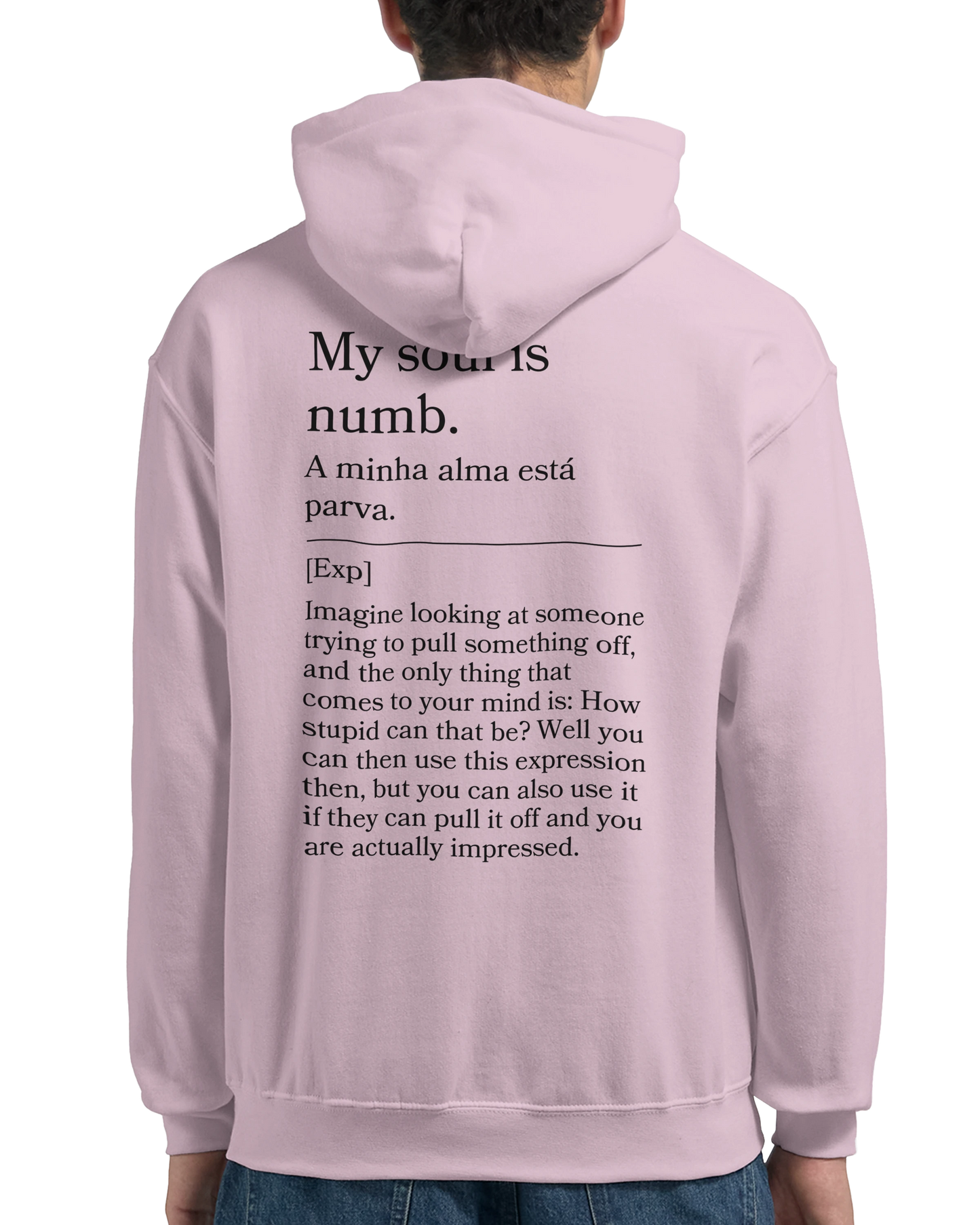 My soul is numb - Hoodie