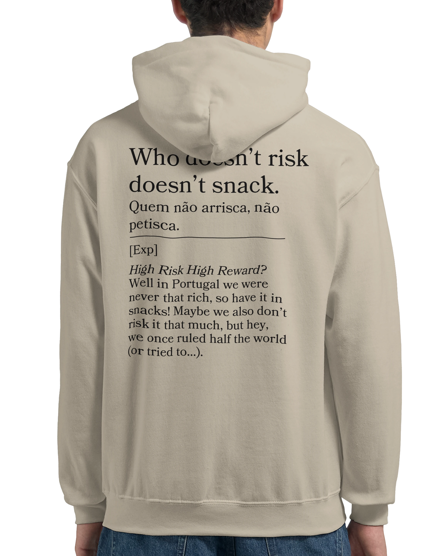 Who doesn't risk, doesn't snack - Hoodie