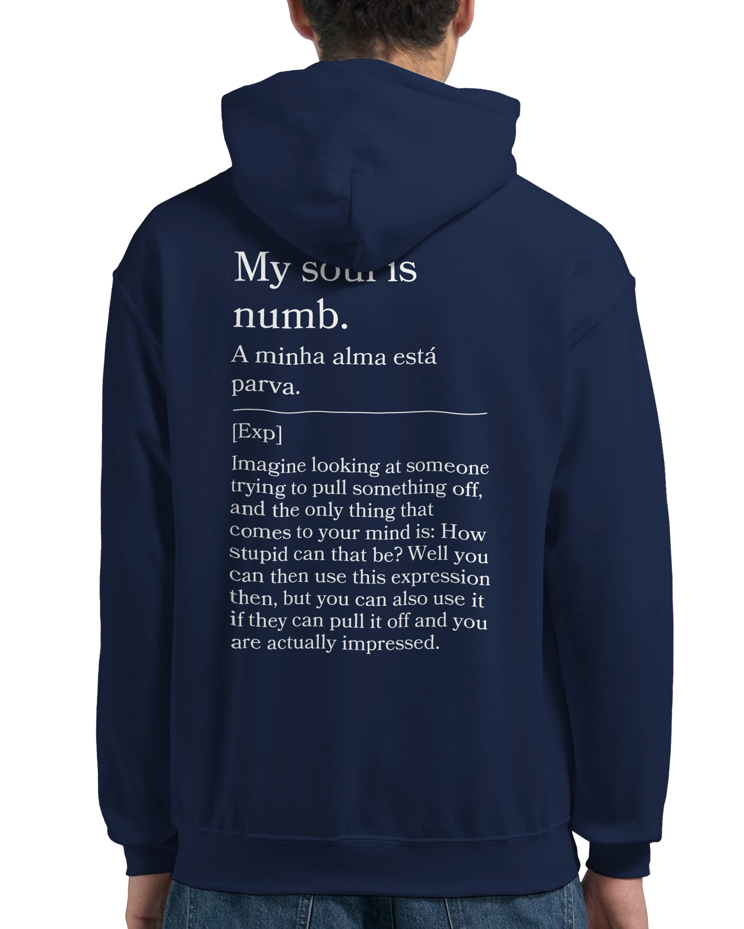 My soul is numb - Hoodie