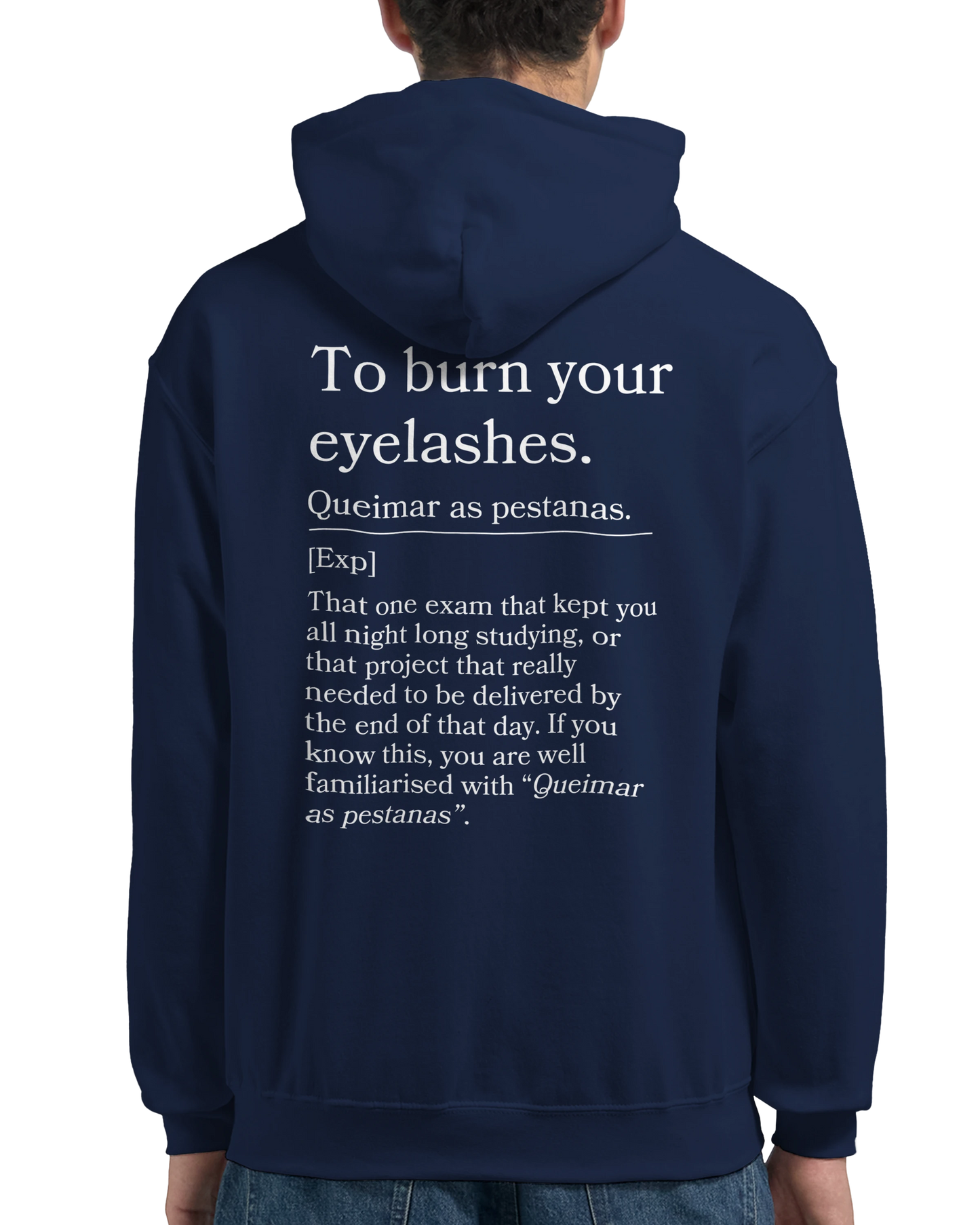 To burn your eyelashes - Hoodie