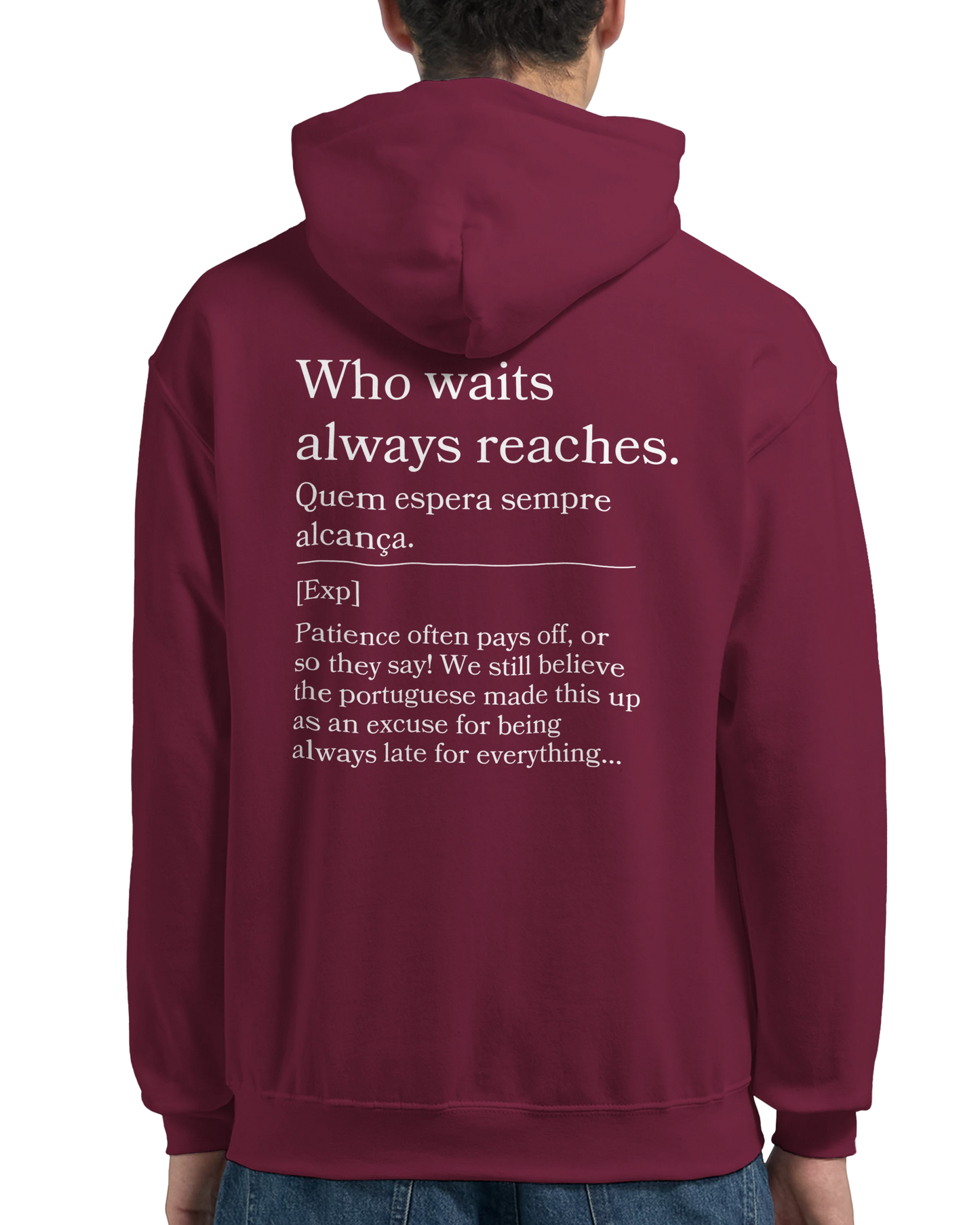 Who waits always reaches - Hoodie