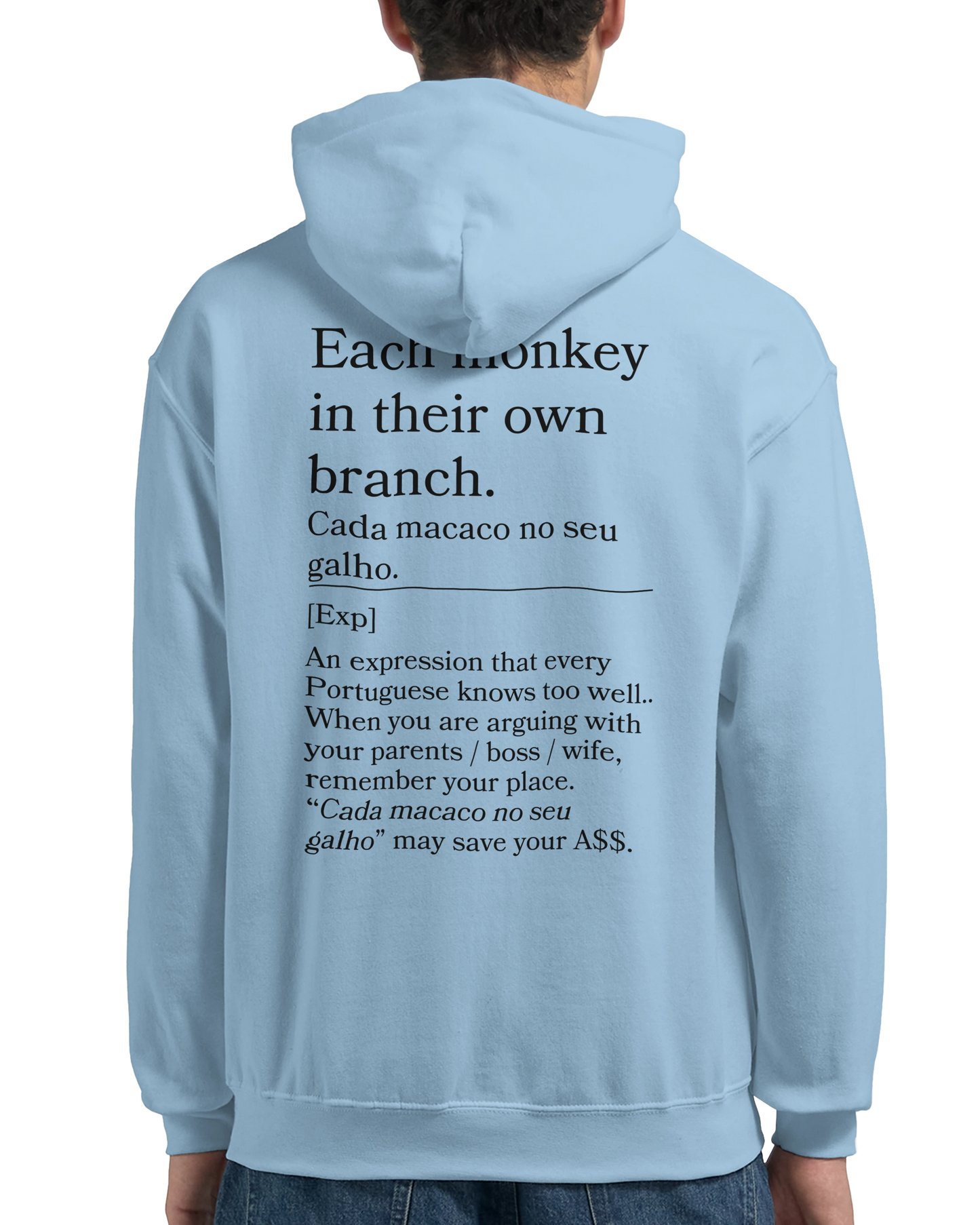 Each monkey in their own branch - Hoodie