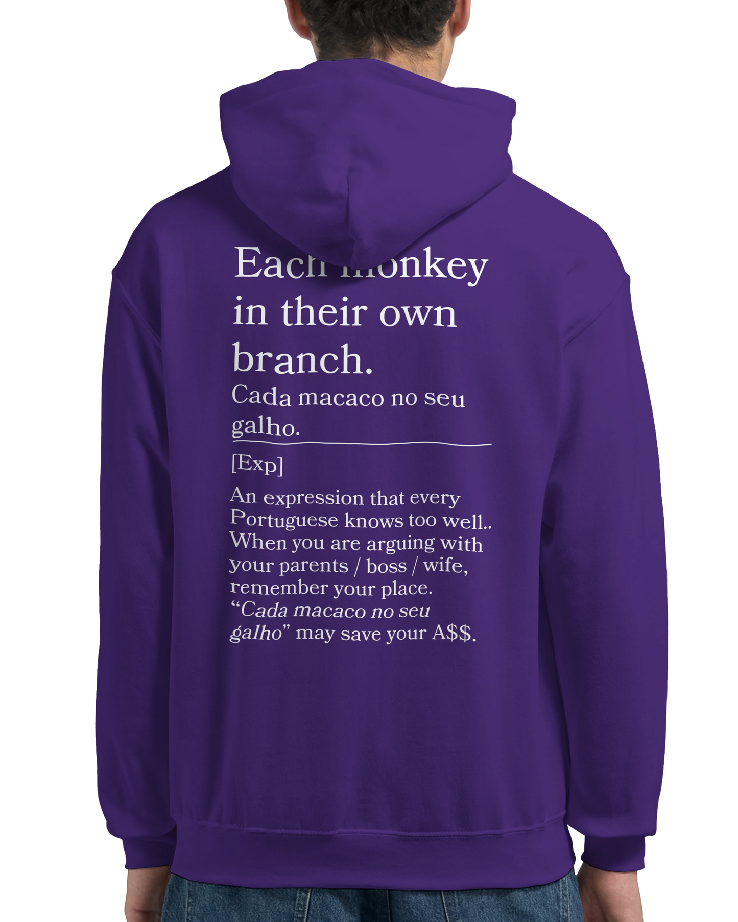 Each monkey in their own branch - Hoodie