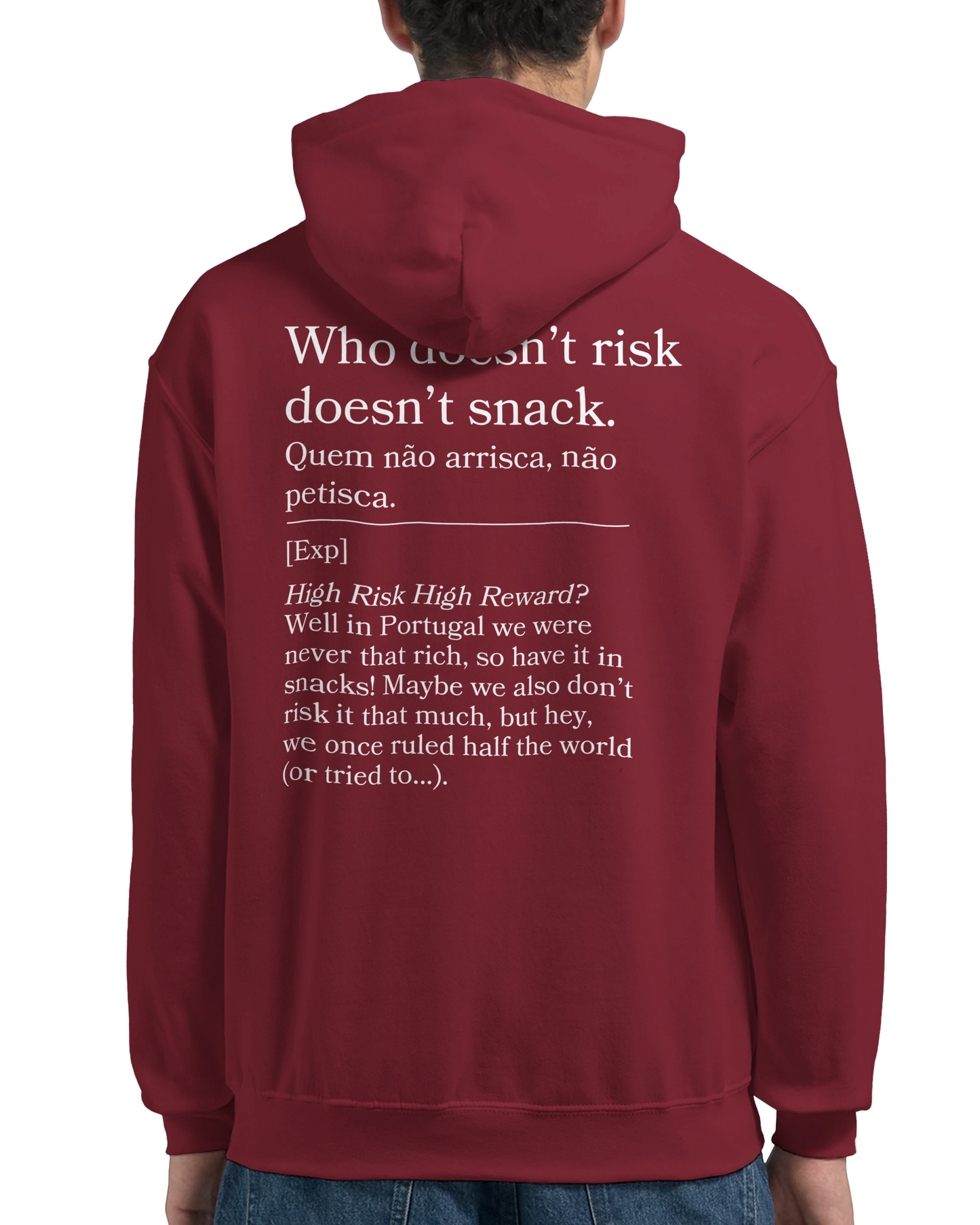 Who doesn't risk, doesn't snack - Hoodie