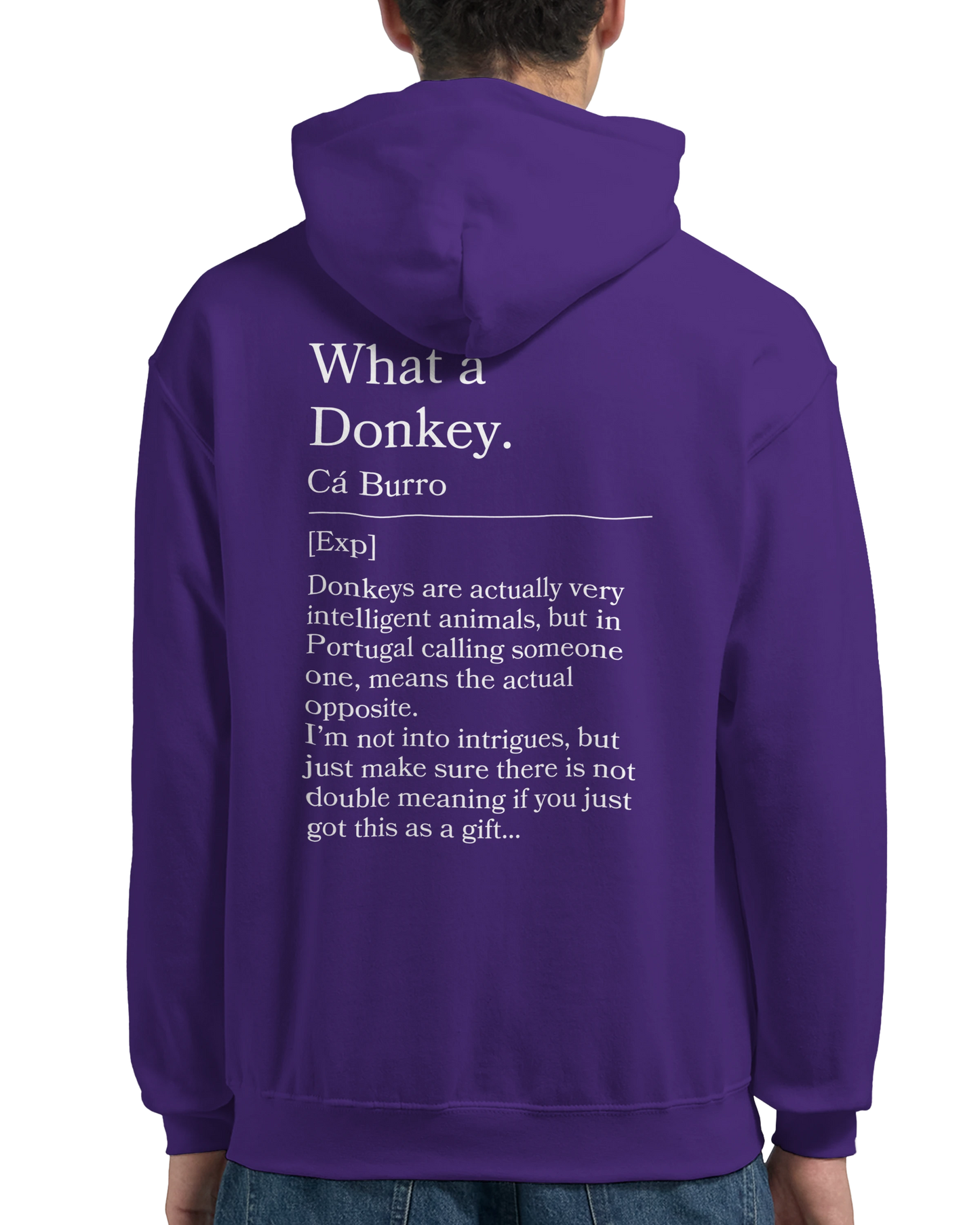 What a donkey - Hoodie
