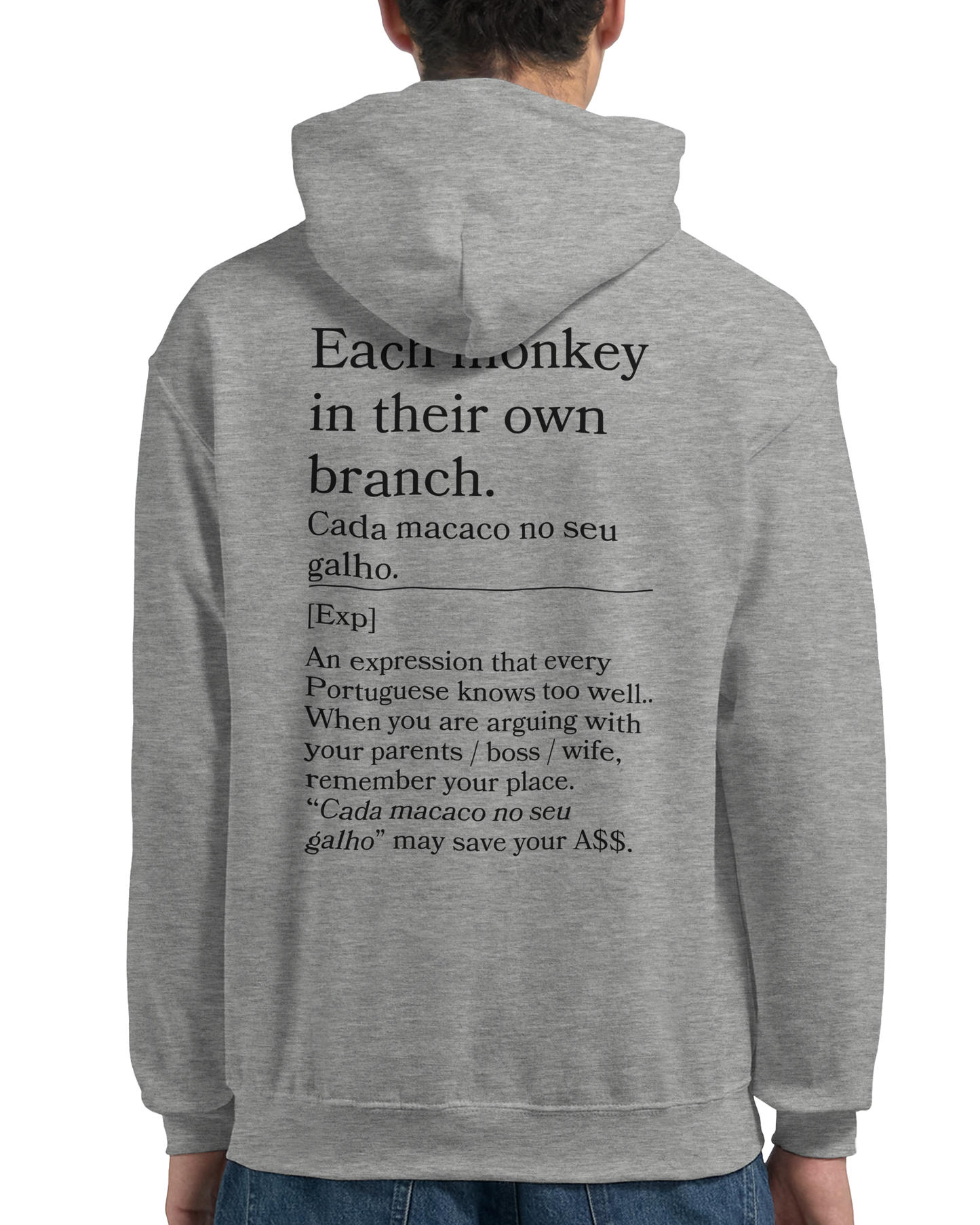 Each monkey in their own branch - Hoodie