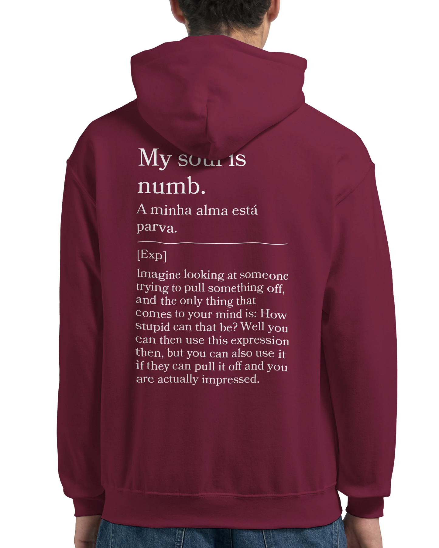 My soul is numb - Hoodie