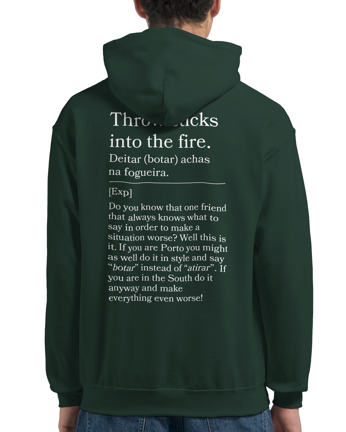 Throw sticks into the fire - Hoodie