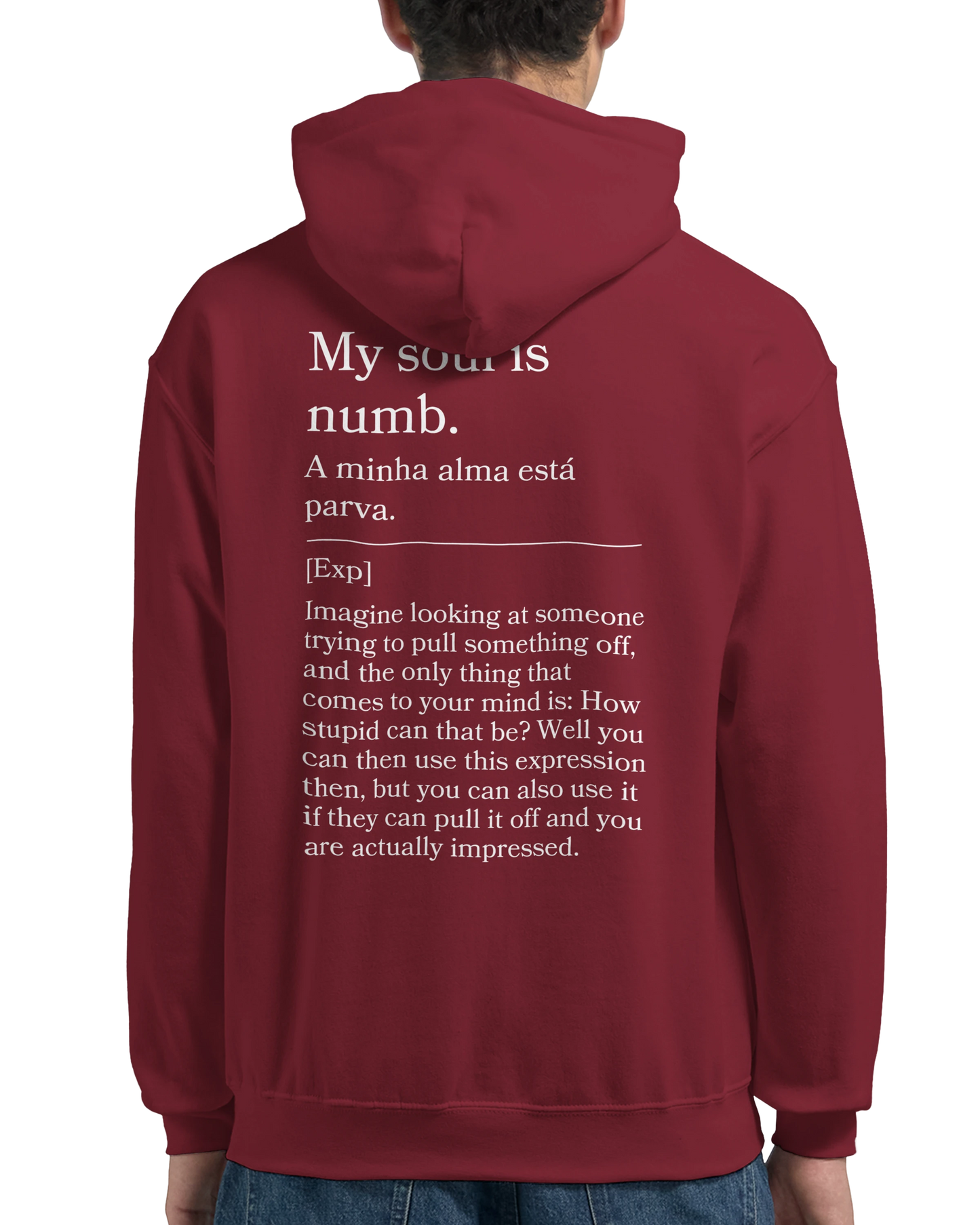 My soul is numb - Hoodie