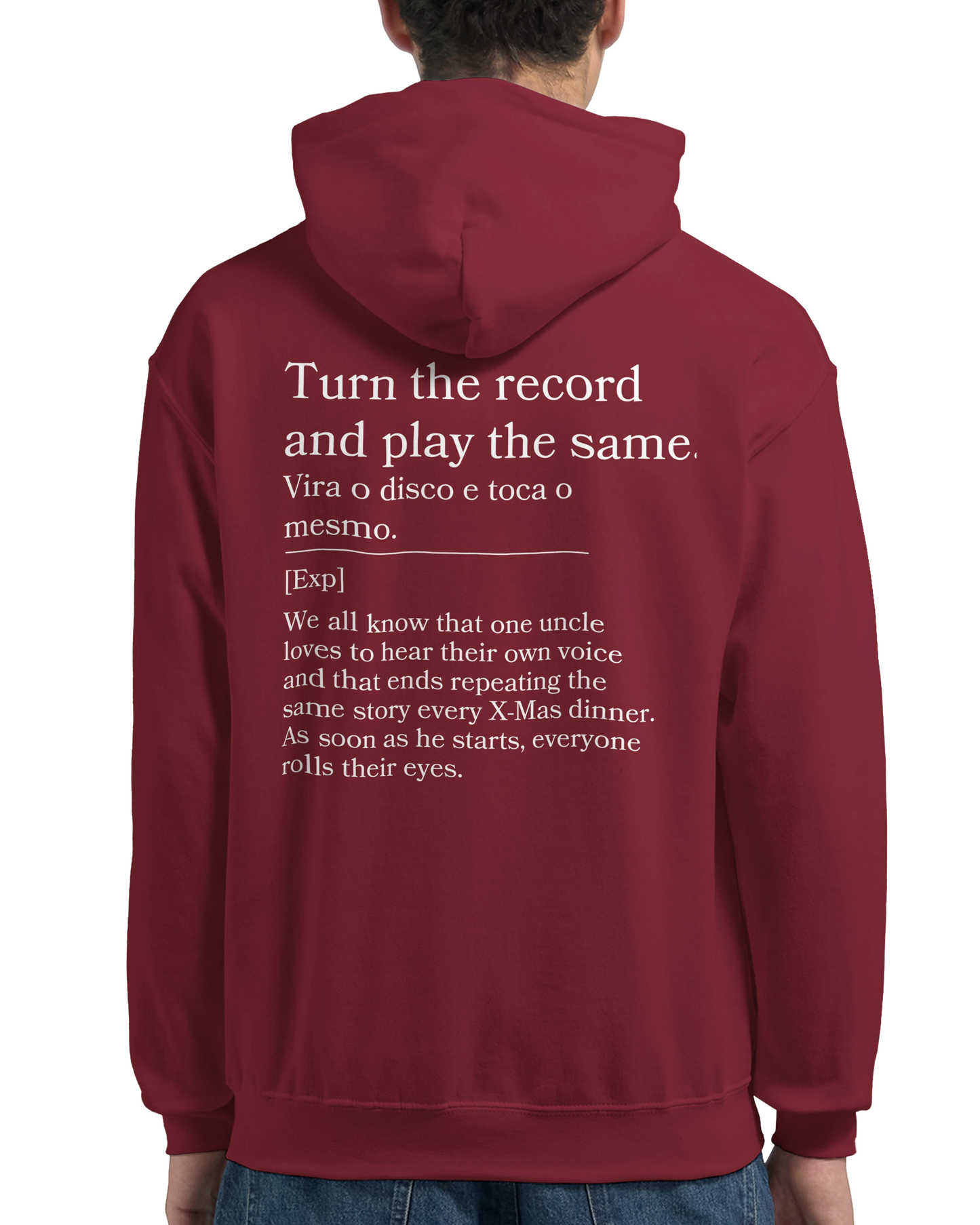 Turn the record and play the same - Hoodie