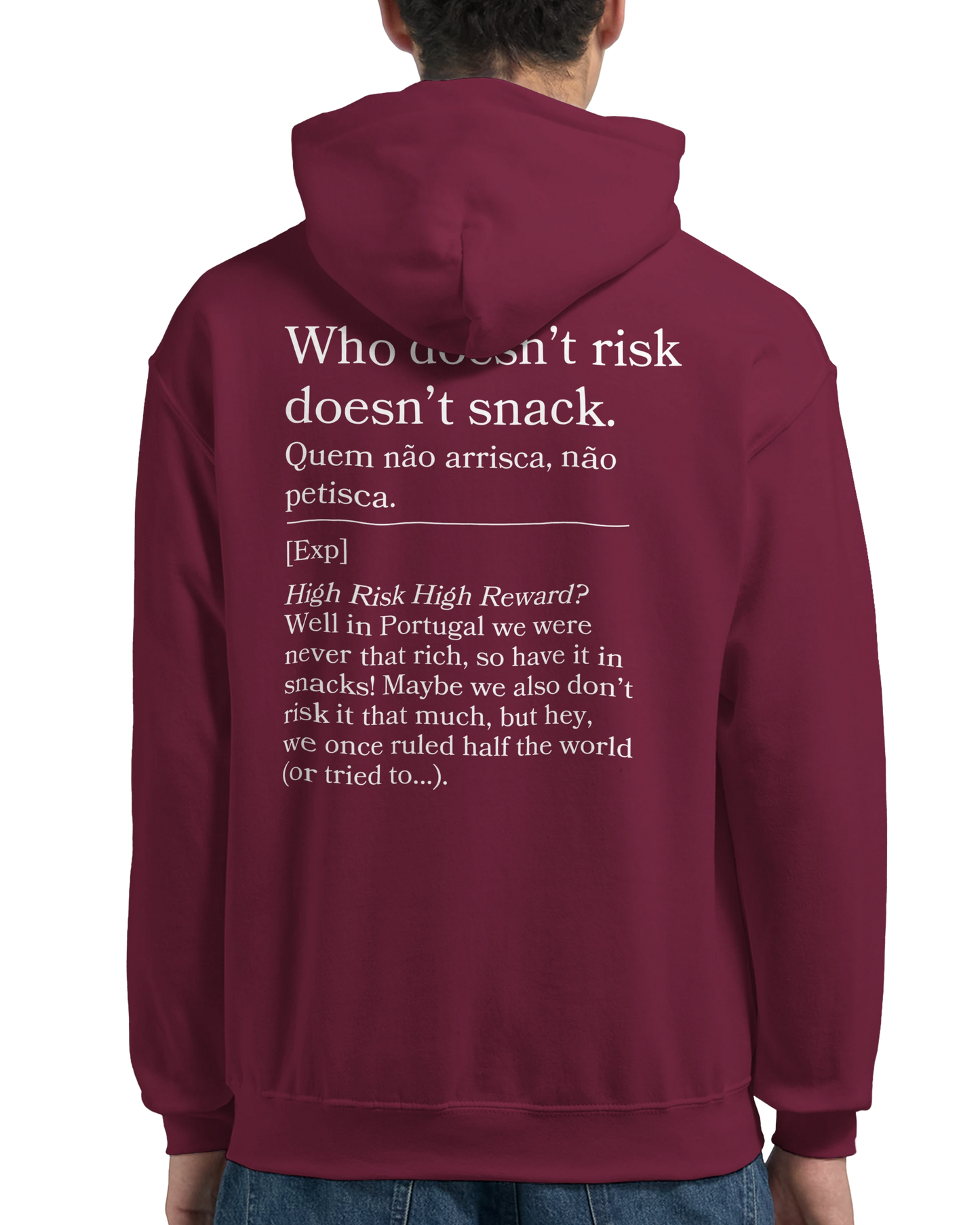 Who doesn't risk, doesn't snack - Hoodie