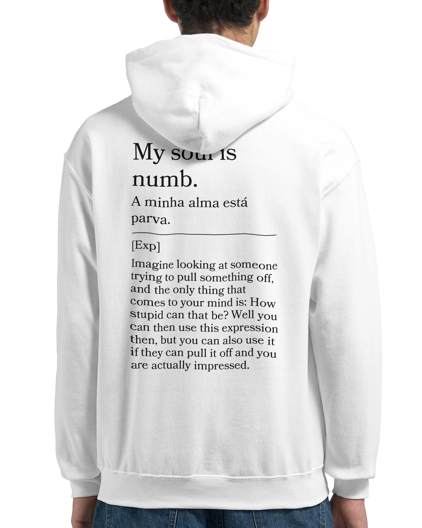My soul is numb - Hoodie