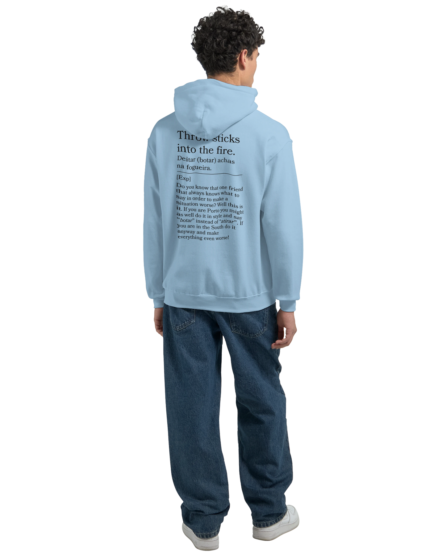 Throw sticks into the fire - Hoodie