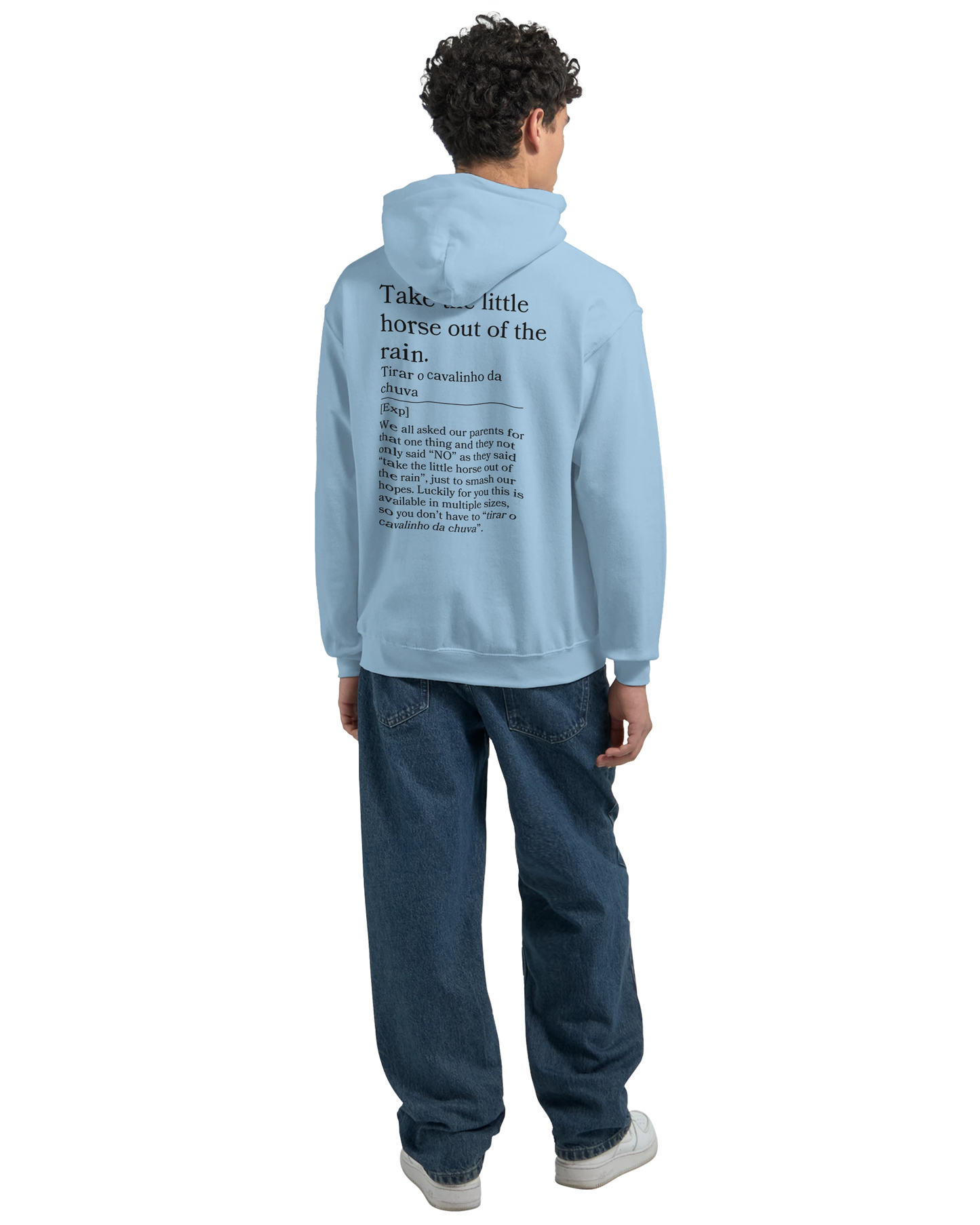 Take the little horse out of the rain - Hoodie