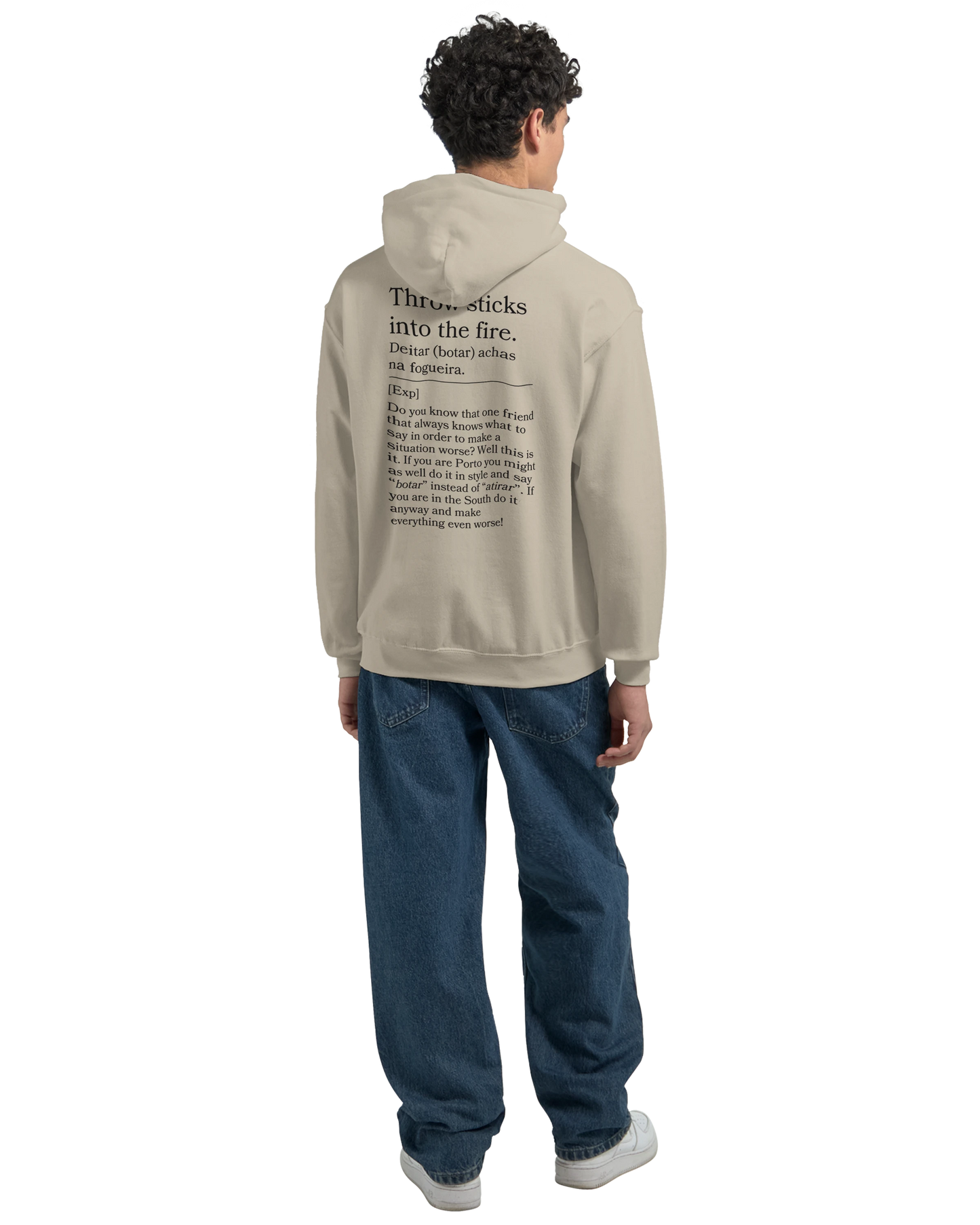Throw sticks into the fire - Hoodie