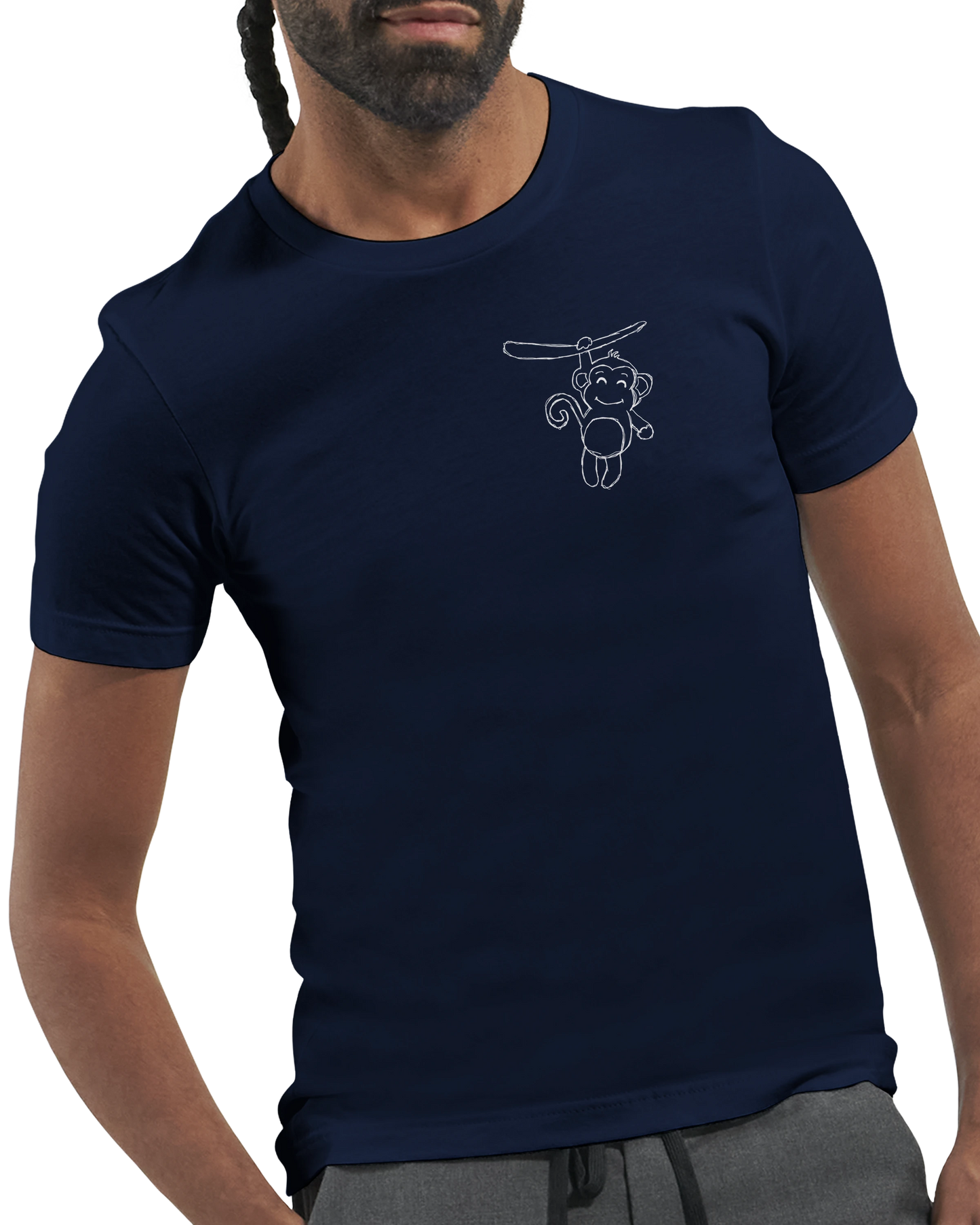 Each monkey in their own branch - T-shirt
