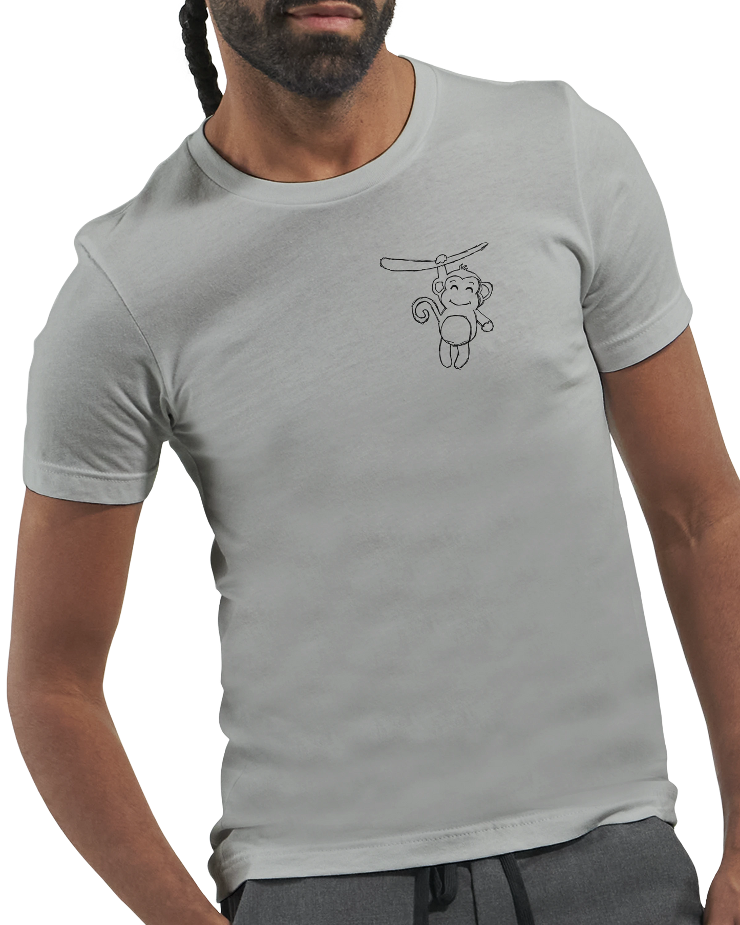Each monkey in their own branch - T-shirt