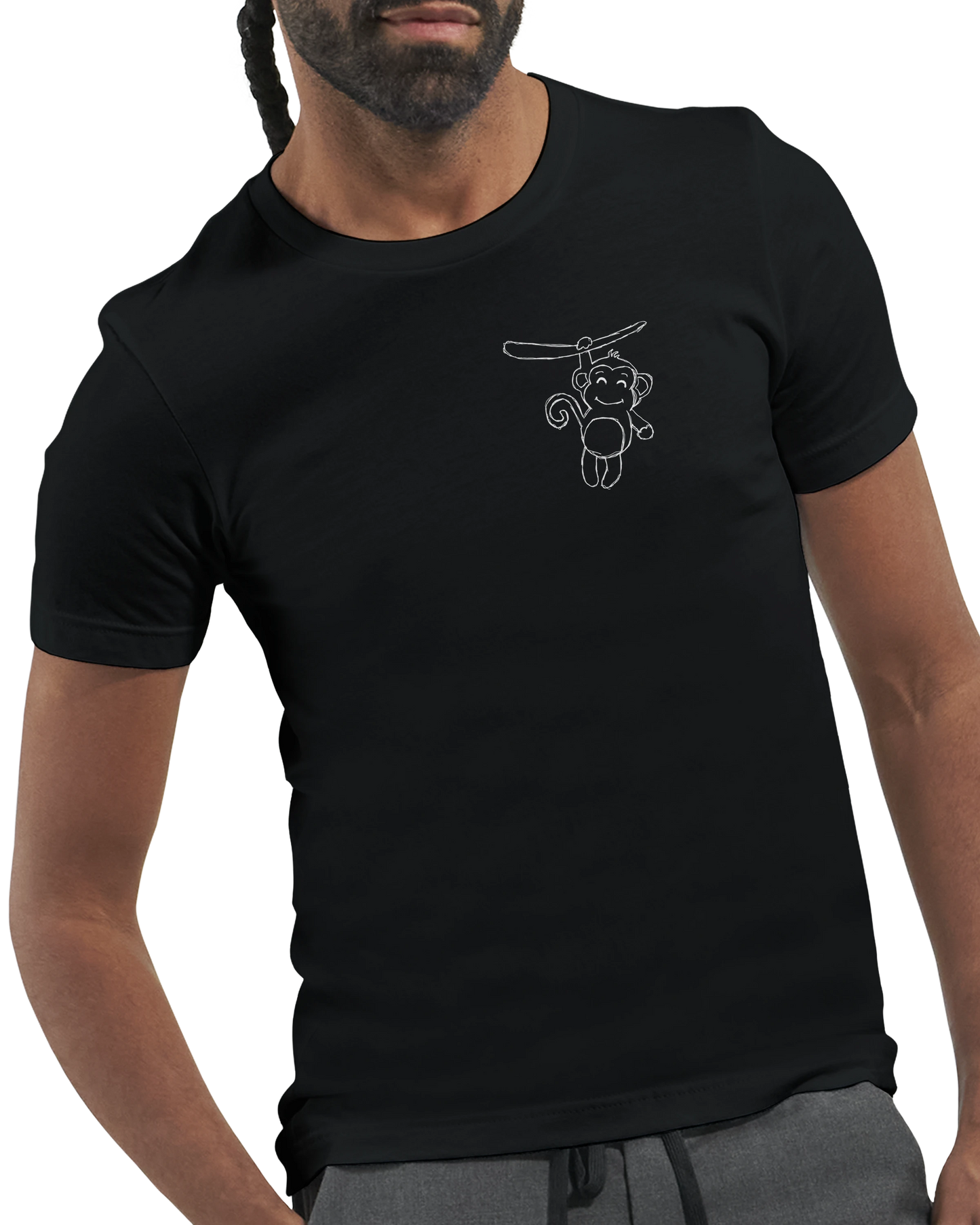 Each monkey in their own branch - T-shirt