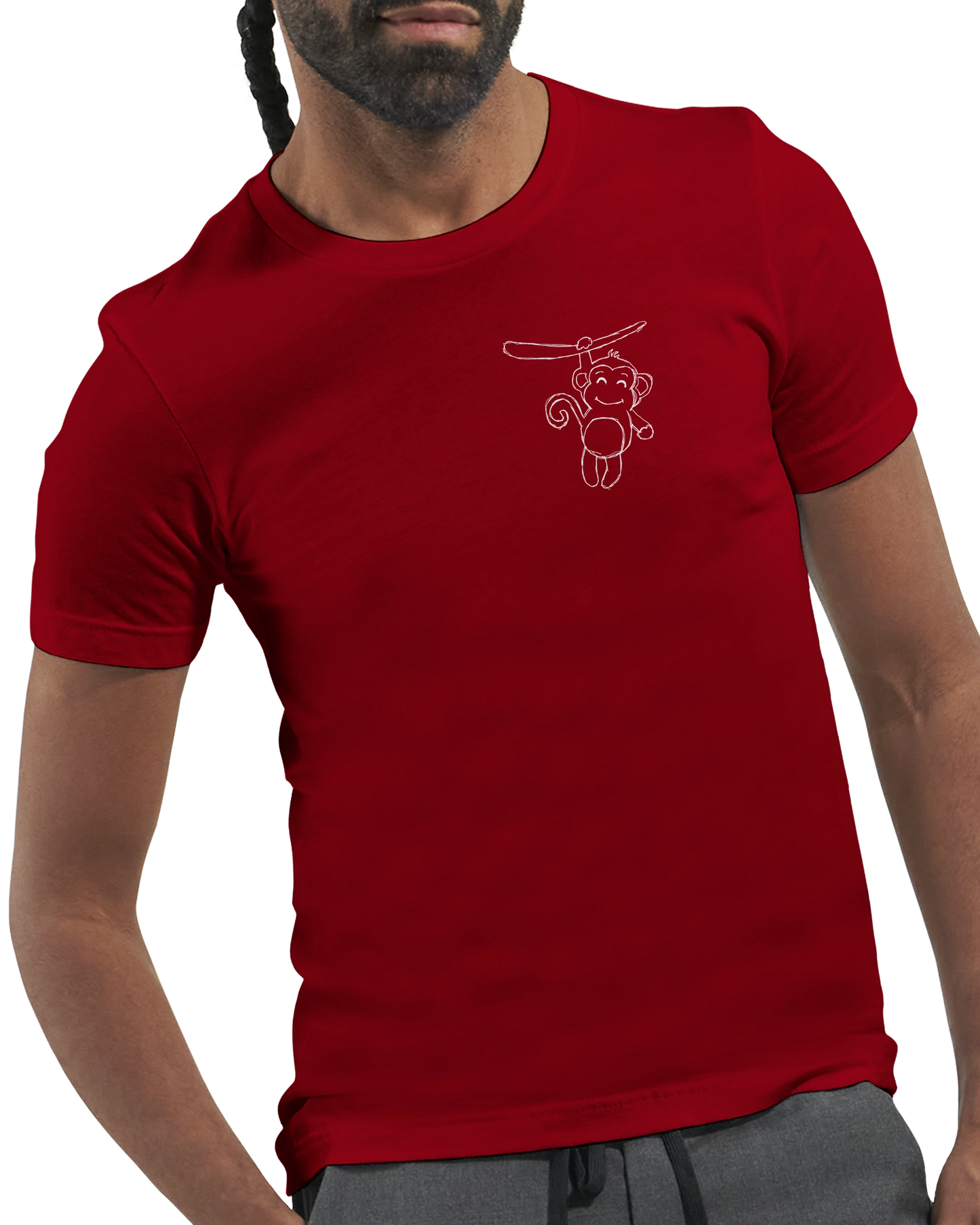 Each monkey in their own branch - T-shirt