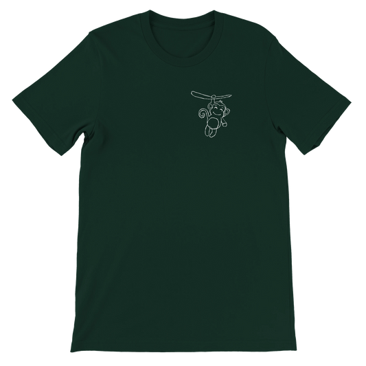 Each monkey in their own branch - T-shirt